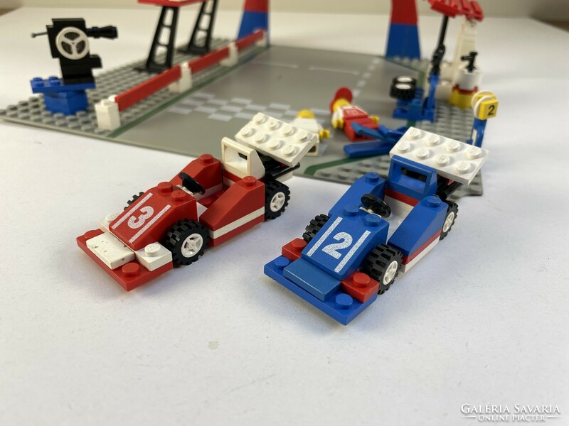 LEGO 6381 - Motor Speedway F1 Célegyenes készlet 1987-ből - Hiányos!