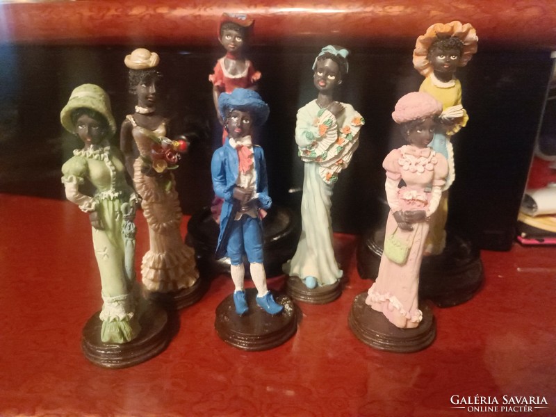 Vintage resin figures