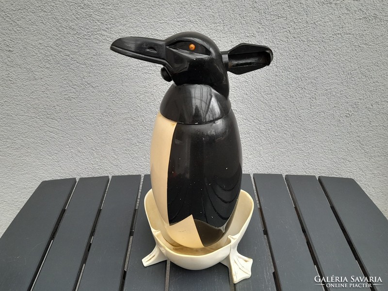 Full retro ritka Orosz Pingvines szódás szifon