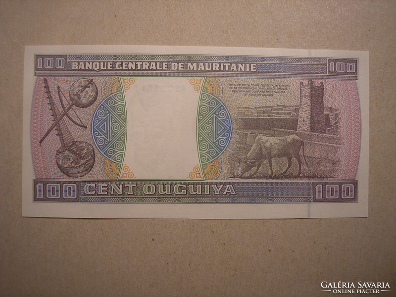 Mauritania-100 ouguiya 2001 unc