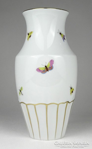 1Q672 Herend porcelain vase with rothschild pattern 19.5 Cm