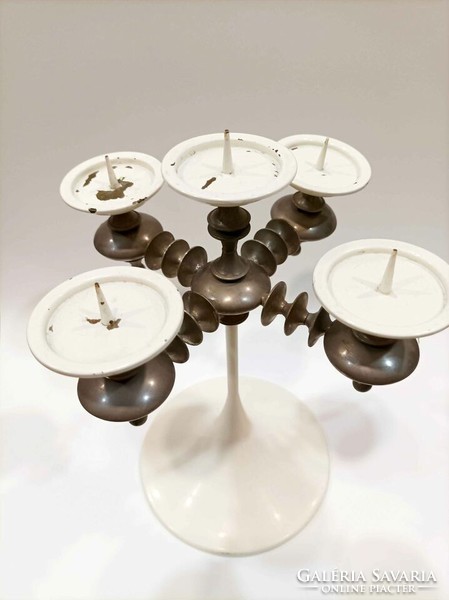 Industrial art design candle holder