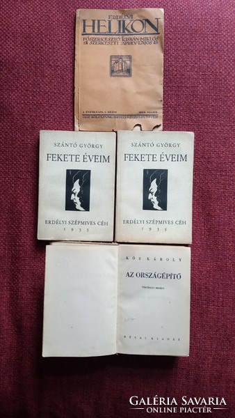 4 darab erdélyi kiadvány