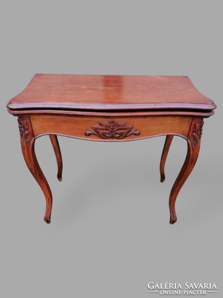 Baroque console table, card table