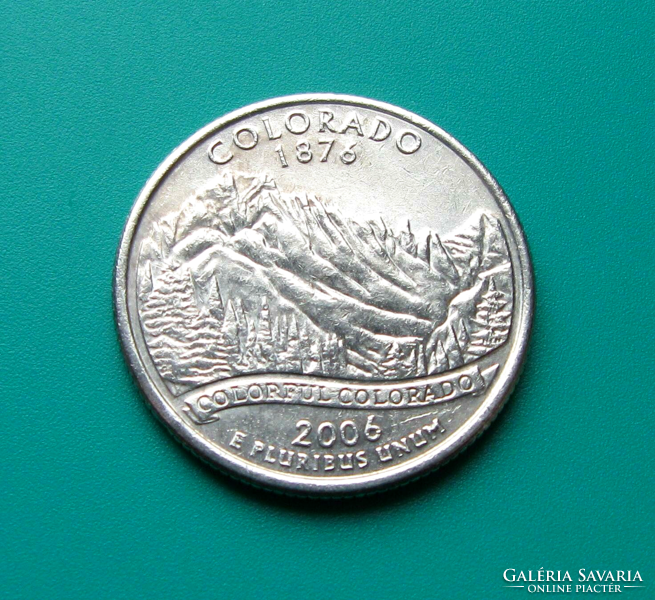 USA - ¼ dollar - 2006 - colorado - commemorative coin - usa member states
