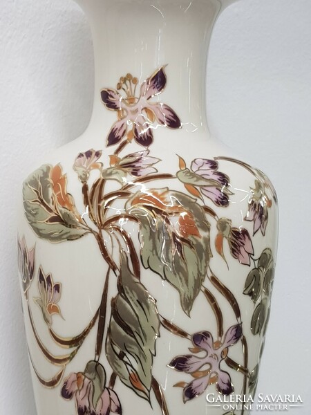 Zsolnay large vase