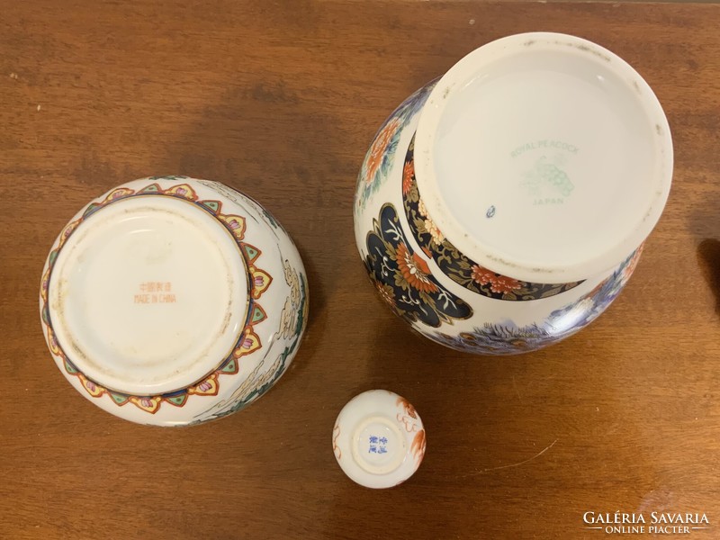 Kínai és Japán porcelán és kerámia csomag