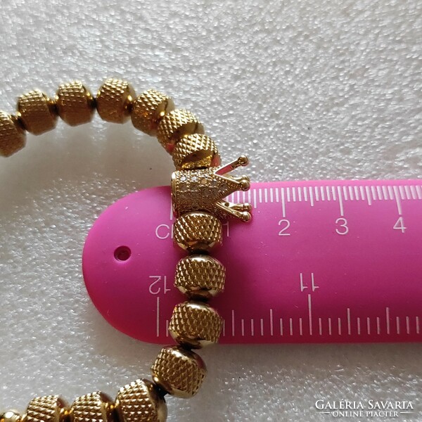 Used gold-plated watch bracelet in good condition