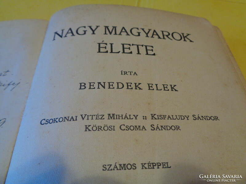 Benedek elek: the lives of great Hungarians