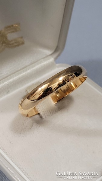 (3) 14K gold wedding ring, wedding ring 4.19 g