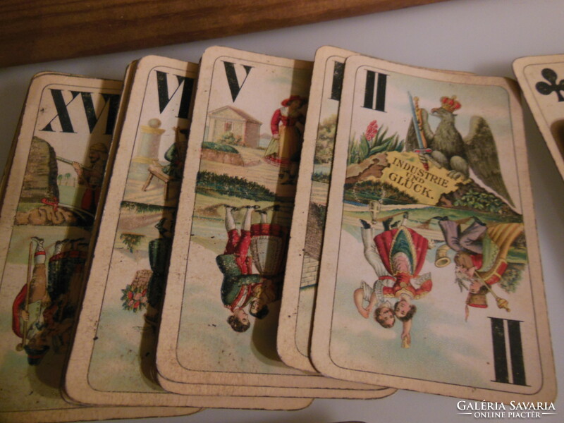 Decoration - 35 pcs - cards - 1940s - 11.7 x 6.7 cm - perfect
