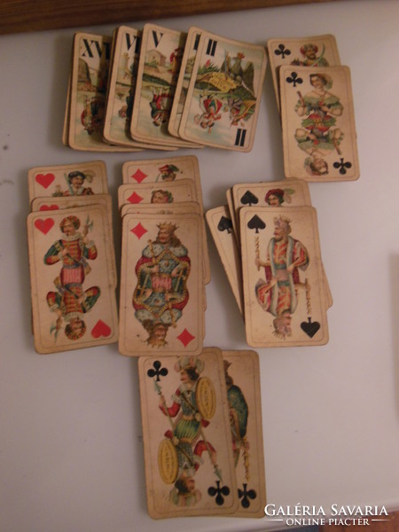Decoration - 35 pcs - cards - 1940s - 11.7 x 6.7 cm - perfect