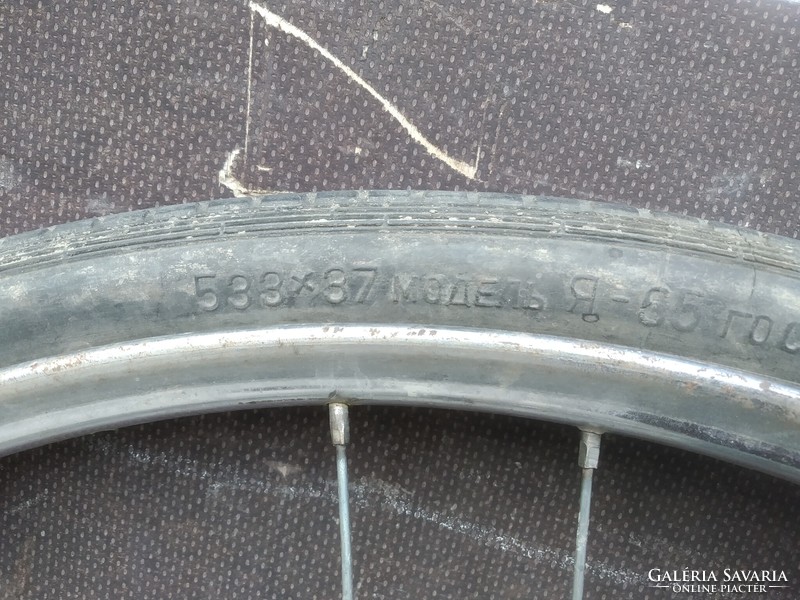 Russian bicycle tire, wheel