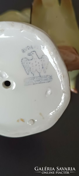 Aqvinkum jelzésű madár és kacsa porcelán figurák 3 db egyben