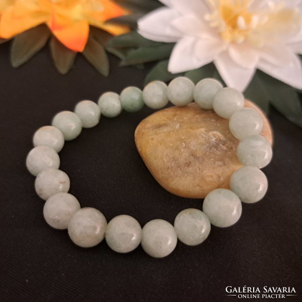 Jade bracelet, lucky stone 1 cm