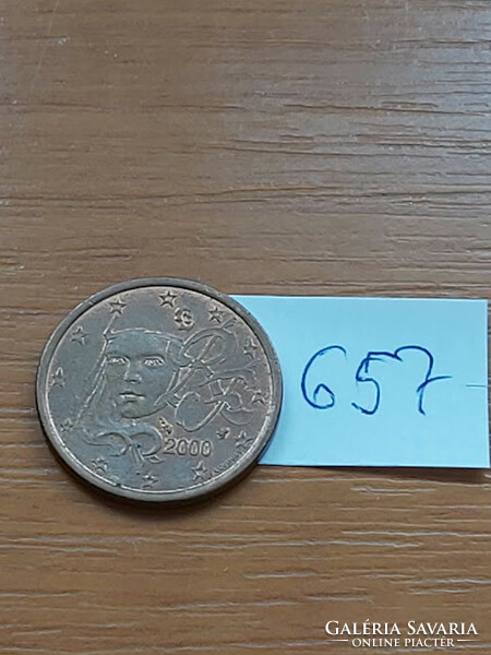France 5 euro cent 2000 657