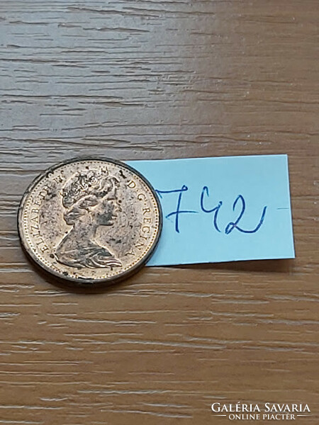 Canada 1 cent 1970 ii. Queen Elizabeth, bronze 742
