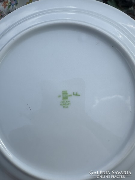 Zsolnay porcelain children's plate
