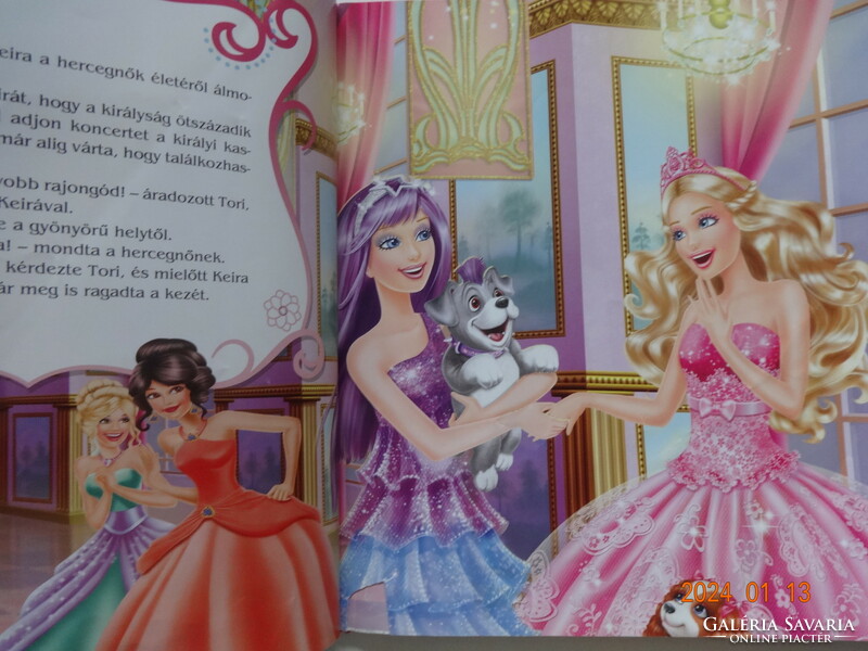 Barbie - the princess and the pop star - storybook based on the cartoon