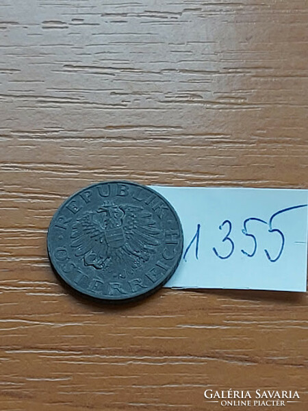 Austria 5 groschen 1972 zinc 1355