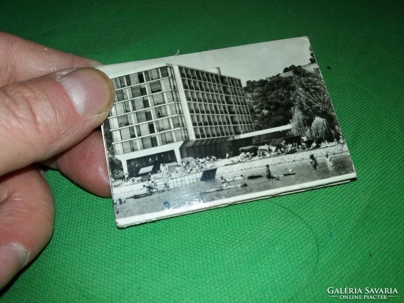 Old Leporellós mini photo travel souvenir souvenir shop photos Tihany according to the pictures