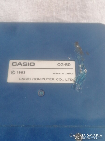 Casio CG-50 kvarcjáték