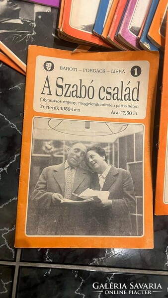“ A Szabó család “ füzetek eladók , 21 darab