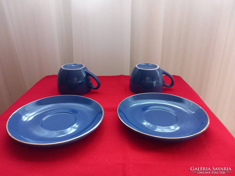 Two-person coffee mug ceramic set
