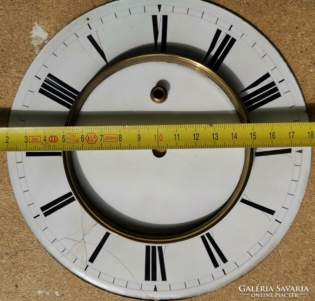 Wall clock porcelain / enamel dial for month structure 13.