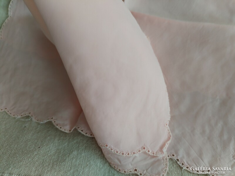 Női selyem zsebkendők - rózsaszínben / 3 db
