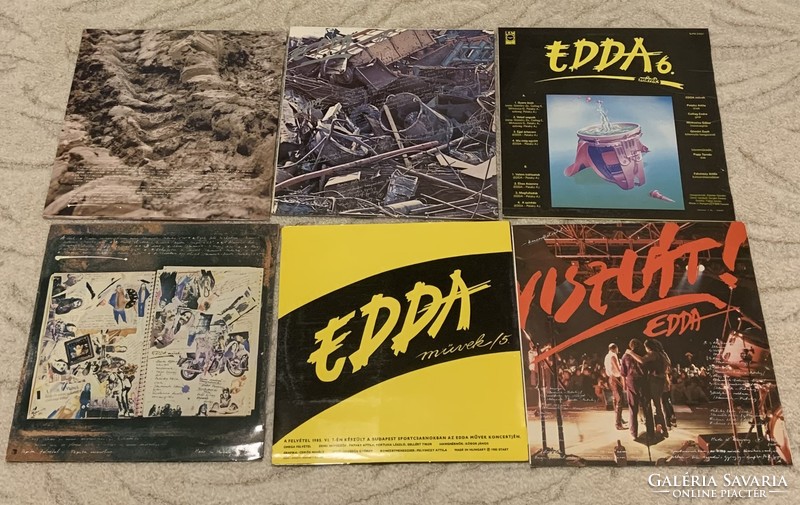 Edda works vinyl LP 6 pcs