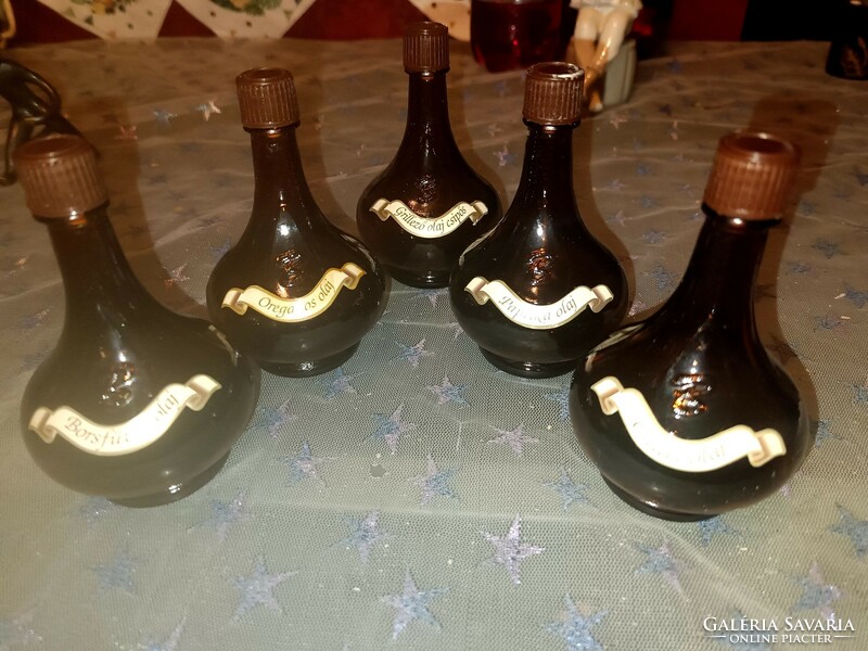 Oil bottles