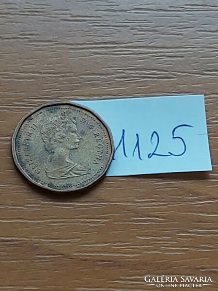 Canada 1 cent 1985 ii. Queen Elizabeth, bronze 1125