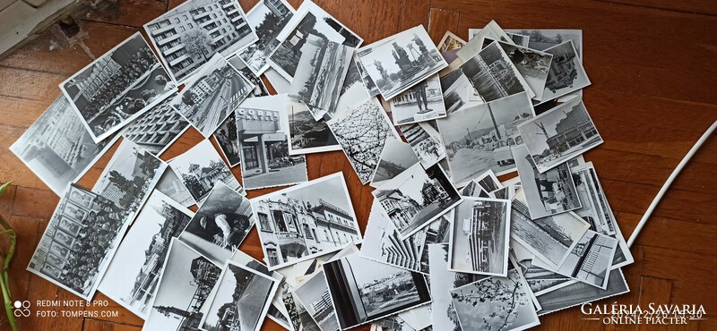 Many old Transylvanian photos, cityscapes (enlarged paper) from the 1960s (typically large cities).
