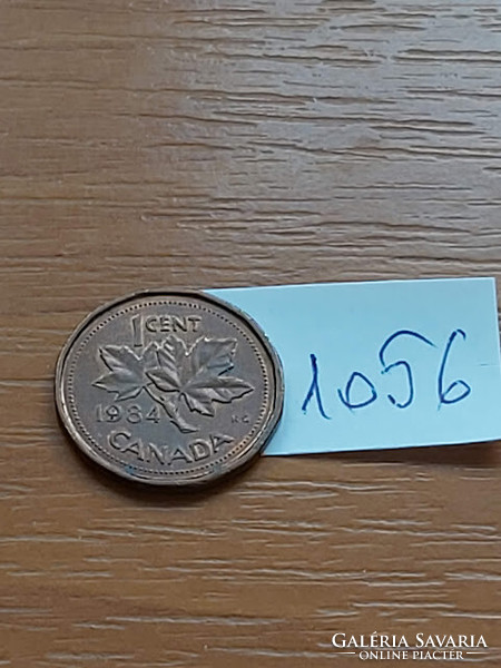 Canada 1 cent 1984 ii. Queen Elizabeth, bronze 1056