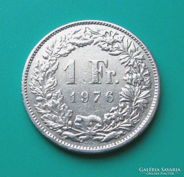 Switzerland - 1 franc - 1976