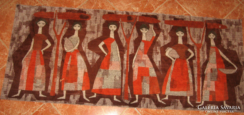 Beautiful retro industrial art Emese tapestry, tapestry, wall protector