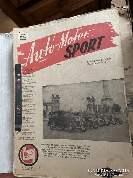 Car engine, wheel newspaper