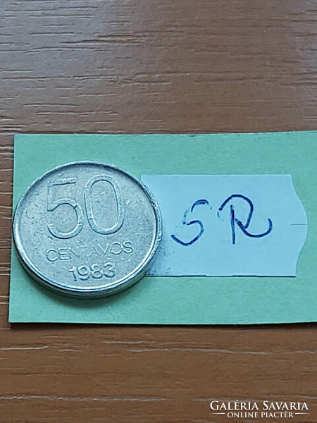 Argentina 50 centavos 1983 alu. Sr