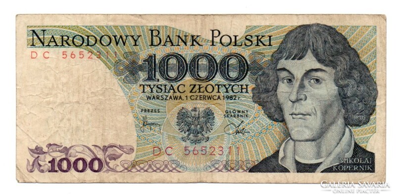 1,000 Złoty 1982 Poland