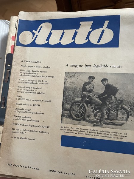 Autó motor újság 1950/13