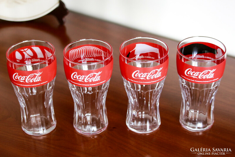 Coca Cola relikvia gyűjtőnek 6 db pohár. Ár/db -egyben olcsóbb