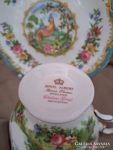 Royal Albert Chelsea Bird porcelán kávéscsésze