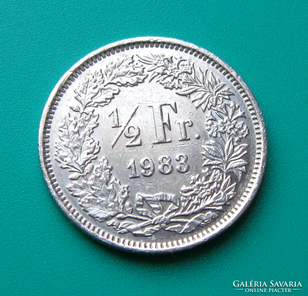 Svájc - 1/2 frank - 1983