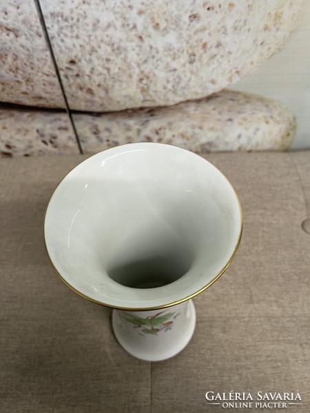 Herend Hecsedli patterned porcelain vase a72