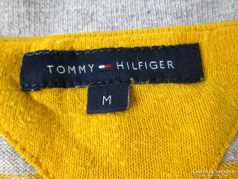Original tommy hilfiger (m) elastic women's long sleeve button cardigan top