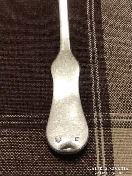 Antique silver spoon with dianas mark