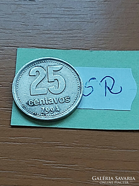 Argentina 25 centavo 1994 copper-nickel sr