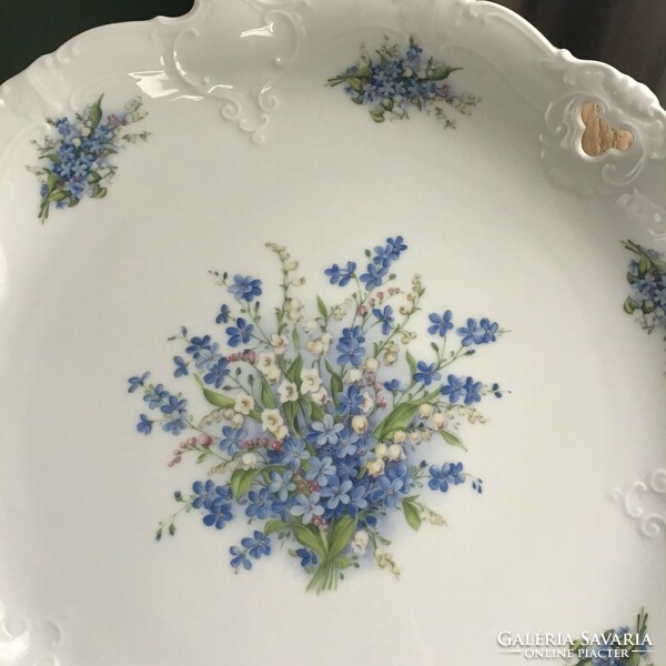 Old Seltmann porcelain serving or wall plate