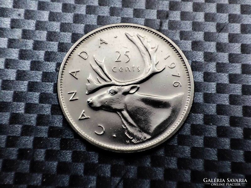 Kanada 25 cent, 1976